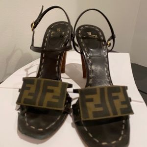 Long heels summer FENDI pair of shoes Size 38